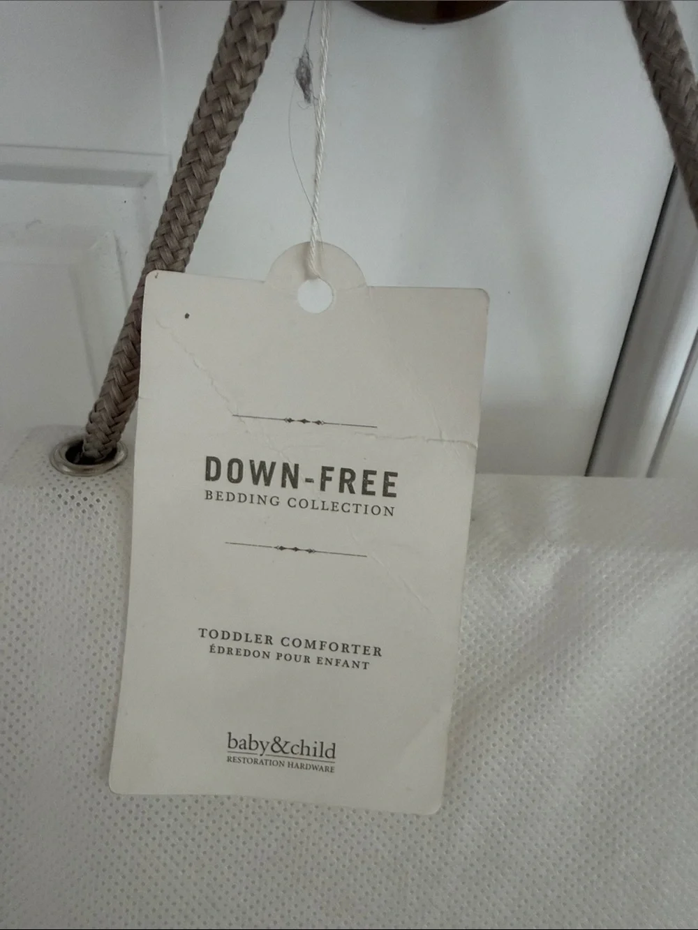 Restoration Hardware baby&child comforter in White